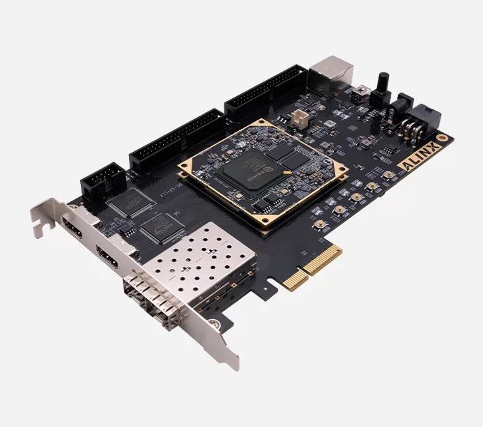 紫光同创 Logos2系列 PG2L100H PCIe 光纤 国产FPGA开发板 AXP100B