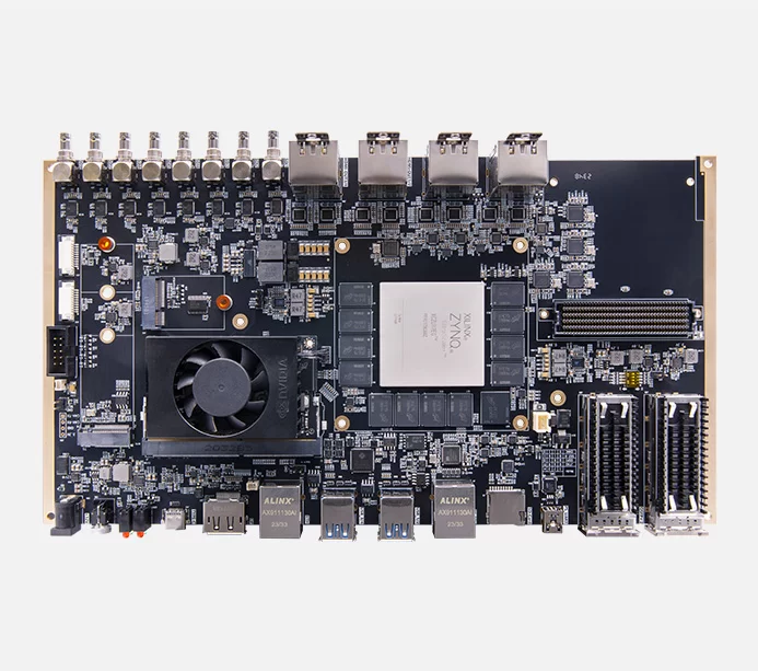 Xilinx Zynq UltraScale+ MPSoC FPGA+GPU 异架构视频图像处理开发板平台 XCZU19EG Z19-M