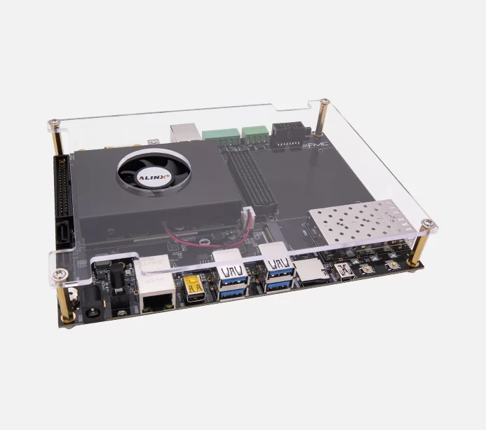 Xilinx Zynq UltraScale+ MPSoC AI SFP+ 10G光纤 FPGA开发板 ZU15EG XCZU15EG AXU15EGB