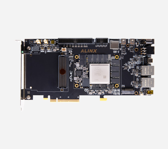 AMD Xilinx Zynq UltraScale+ MPSoC PCIE AI FPGA开发板 ZU7EV XCZU7EV Z7-P