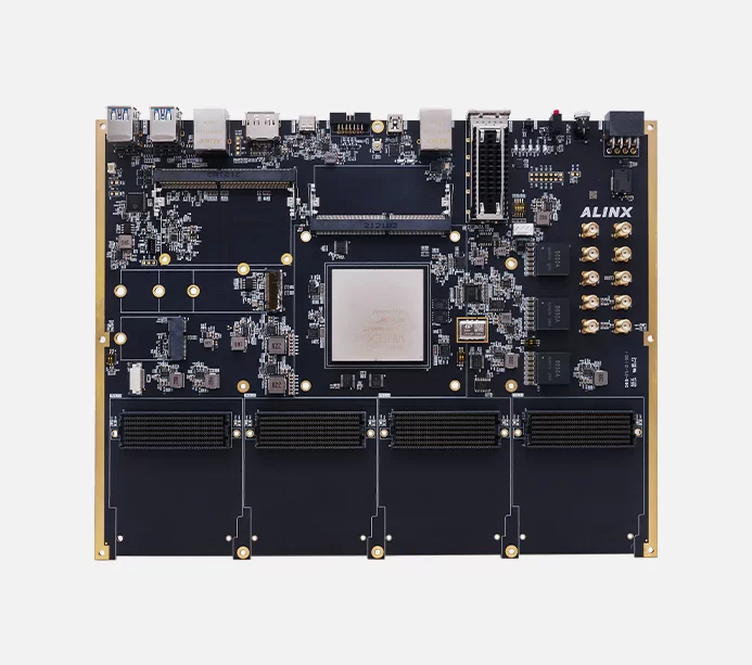 AMD Virtex UltraScale+ XCVU9P + NVIDIA Jetson Orin NX 超高端开发板 GPU异构 FMC+ AXVU9F