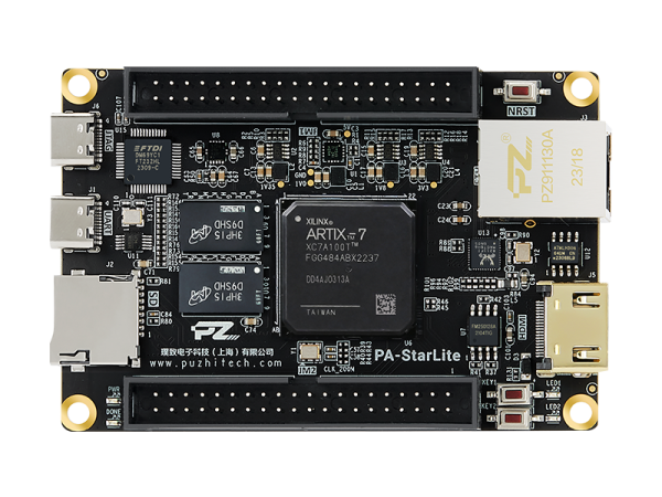 璞致FPGA Artix-7 PA100T-StarLite 开发板