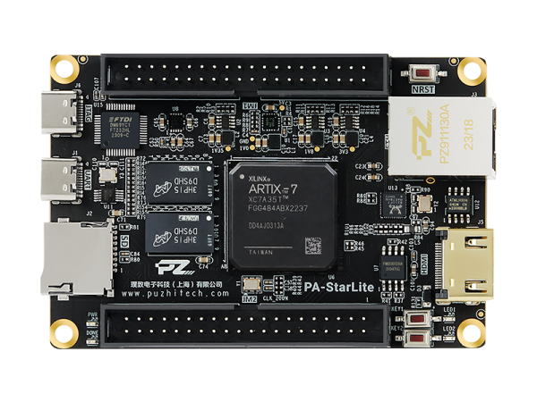 璞致FPGA Artix-7 PA35T-StarLite 开发板
