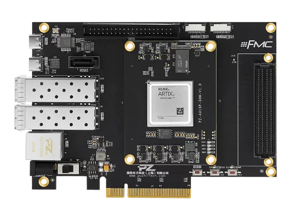 璞致FPGA Artix UltraScale+ AU15P 开发板