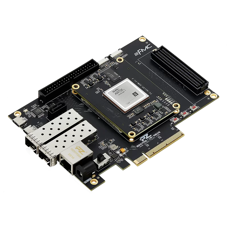 璞致FPGA  Artix UltraScale+ AU15P 开发板
