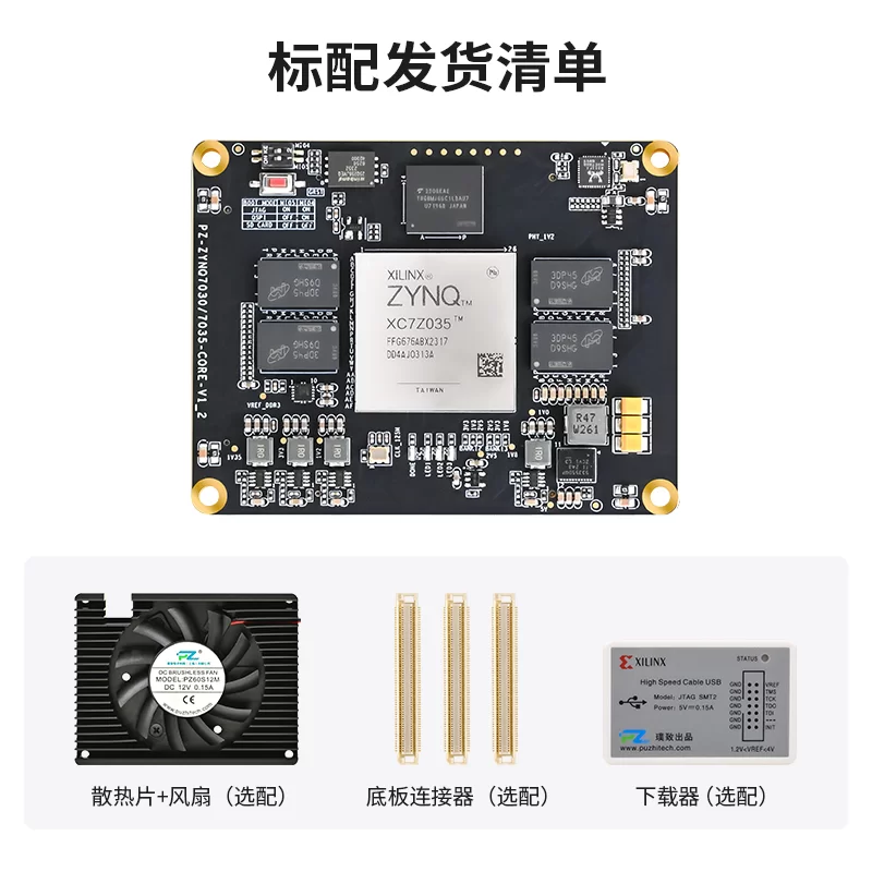 璞致FPGA ZYNQ7000 ZYNQ7035 核心板