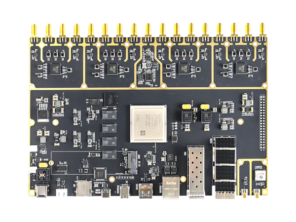 璞致PZSDR 软件无线电 ZU15EG+AD9361*4