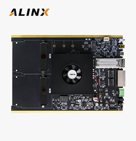 Xilinx Zynq 7000 Soc XC7Z020 LMK04828 工业级时钟同步板卡 14对差分时钟输出 AXW104