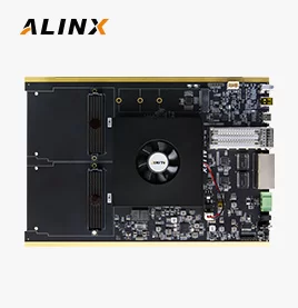 Xilinx Zynq 7000 Soc XC7Z020 LMK04828 工业级时钟同步板卡 14对差分时钟输出 AXW104