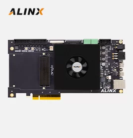Xilinx Zynq 7000 Soc XC7Z020 LMK04828 工业级时钟同步板卡 14对差分时钟输出 AXW104