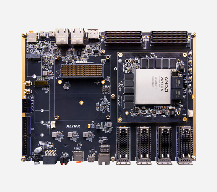 AMD Virtex Ultrascale+ XCVU13P + NVIDIA Jetson AGX ORIN/THOR 超高性能 FPGA + GPU异构计算平台 HEA13