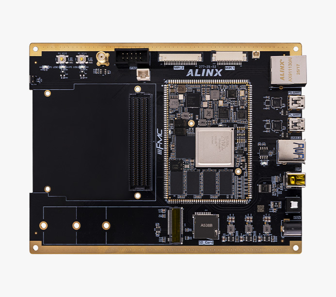 AMD Xilinx Zynq UltraScale+ MPSoC AI FPGA 开发板 XCZU3EG AXU3EG-F