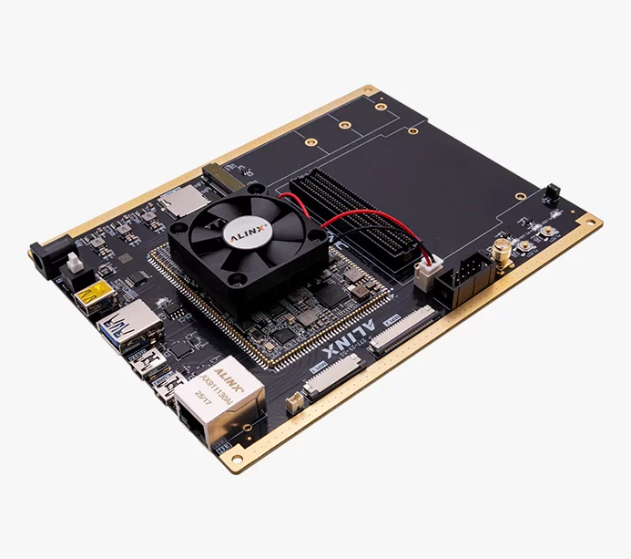 AMD Xilinx Zynq UltraScale+ MPSoC AI FPGA 开发板 XCZU4EV AXU4EV-F