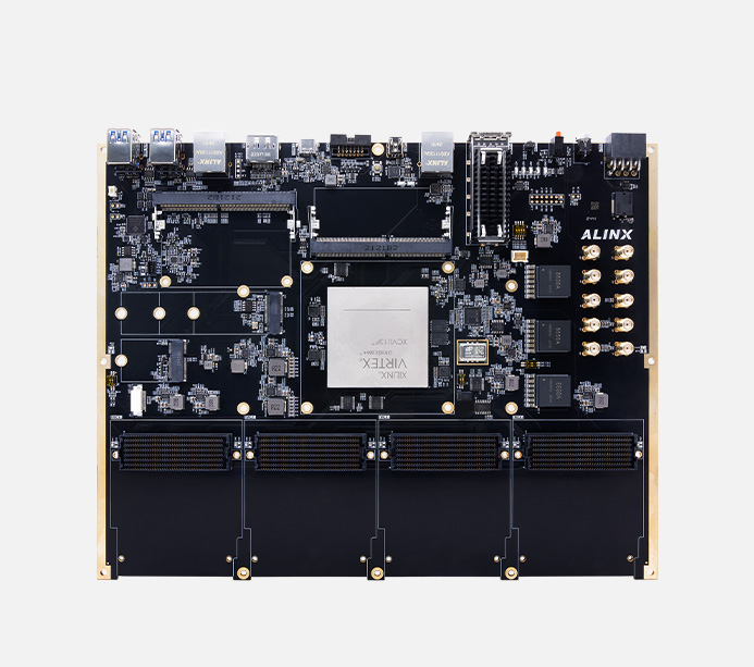 AMD Virtex UltraScale+ FPGA 超高端开发板 GPU异构 FMC+ XCVU13P AXVU13F