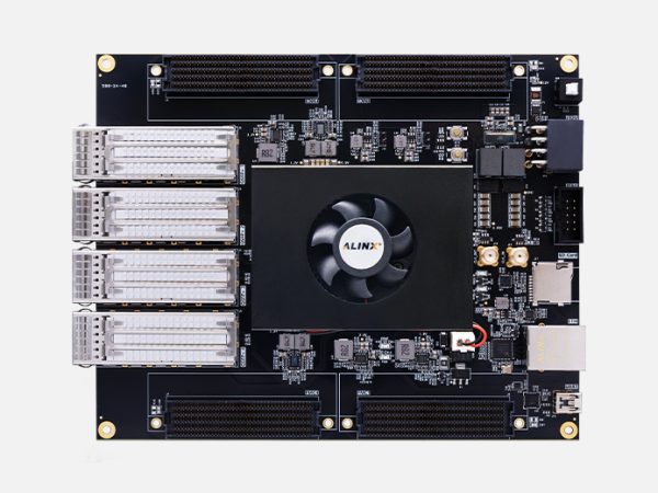 AMD Kintex UltraScale FMC HPC 光纤 FPGA开发板 XCKU115 AXKU115