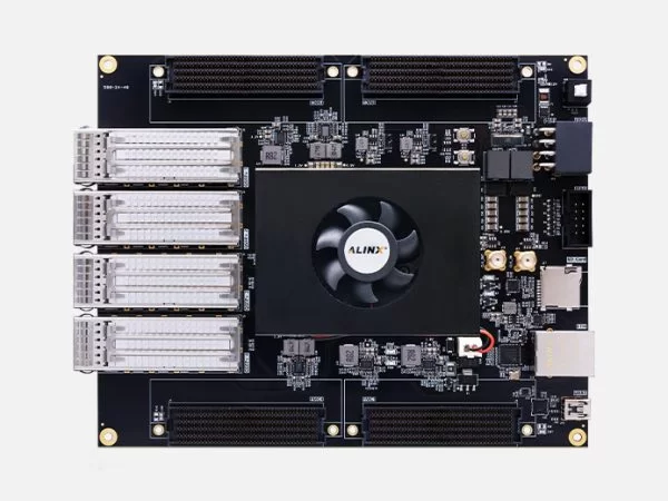AMD Kintex UltraScale FMC HPC 光纤 FPGA开发板 XCKU115 AXKU115