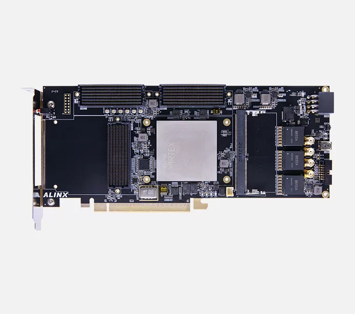 AMD Virtex UltraScale+ FPGA XCVU13P超高端开发板 PCIe 3.0 FMC+ AXVU13P