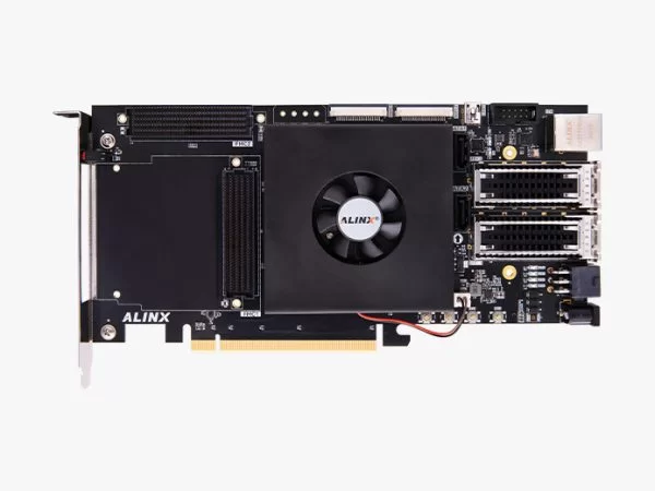 Xilinx Kintex UltraScale+ XCKU15P FPGA 开发板 100G光纤 PCIe3.0 GTY AXKU15-D