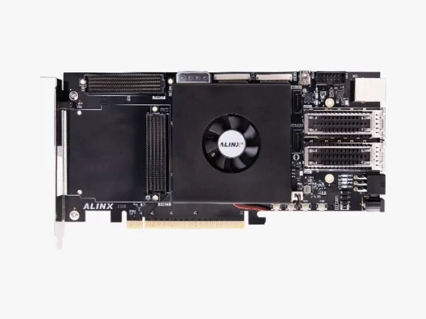 Xilinx Kintex UltraScale+ XCKU15P FPGA 开发板 100G光纤 FMC PCIe3.0 GTY AXKU15