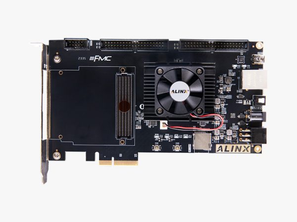 FPGA 开发板 Xilinx Artix UltraScale+ XCAU15P FMC HPC AXAU15