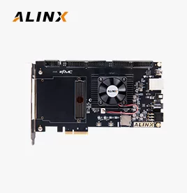 FPGA 开发板 Xilinx Artix UltraScale+ XCAU15P FMC HPC AXAU15