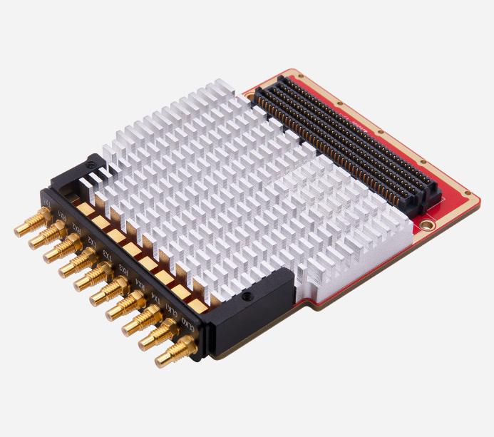 FMC 宽带射频收发子卡 ADRV9025A 核心 4发4收 5G/雷达/ 通信 软件无线电5G通信雷达 FH9600