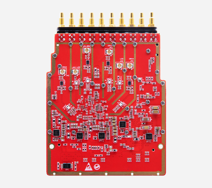 FMC 宽带射频收发子卡 ADRV9025A 核心 4发4收 5G/雷达/ 通信 软件无线电5G通信雷达 FH9600
