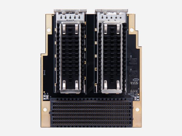 2路 QSFP28 100G 光纤模块 FMC+ 子卡 FP2508