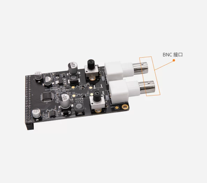 双通道 14bit 125MSPS DA BNC模拟输出模块 AD9767 AN9767