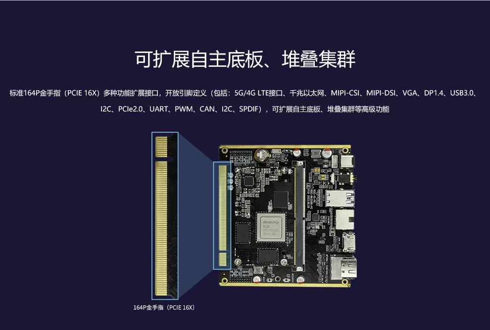 ROC-RK3588-PC 八核8K人工智能开源主板