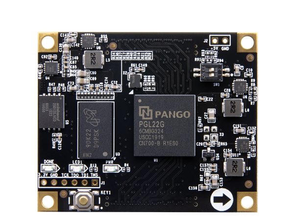 FPGA核心板ALINX黑金开发板国产紫光同创Logos系列PGL22G学习板